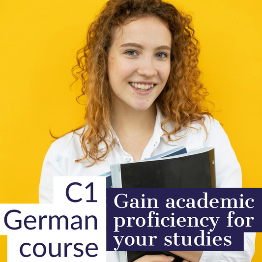 C1 INTENSIVE GERMAN COURSE ONLINE - 5 days/week