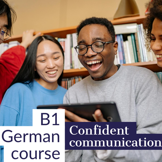 B1 INTENSIVE GERMAN COURSE ONLINE - 5 days/week